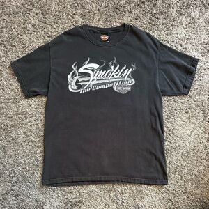 Harley-Davidson Black 'Smokin' Graphic Tee